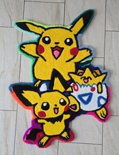Custom Pikachu Tufted Rug