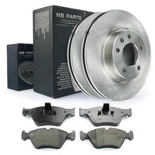 Bremsscheiben 286mm belüftet Bremsbeläge vorne für Opel Omega B Caravan 2.0 16V