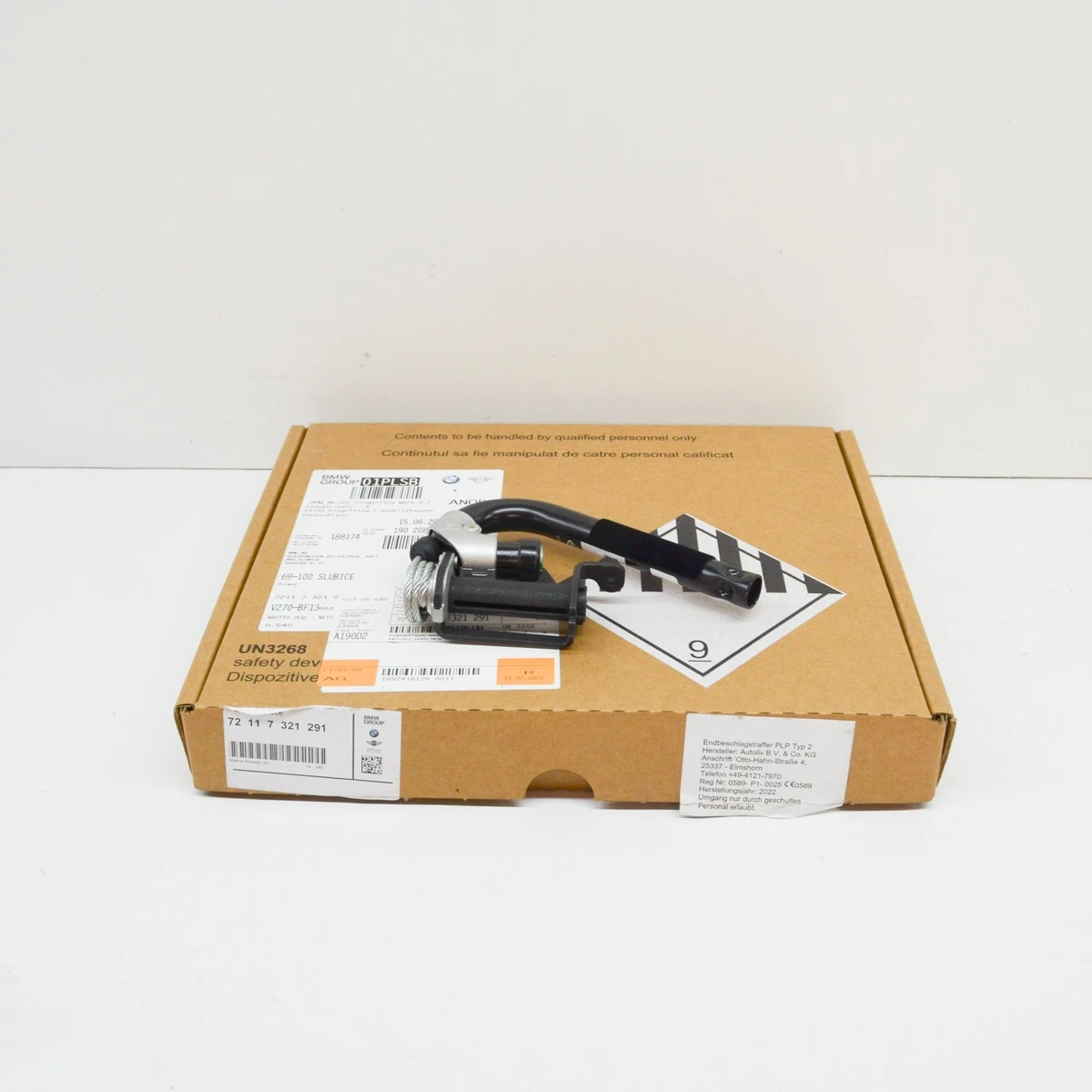 BMW X5 F15 Front Left Anchor Fitting Pretensioner 7321291  