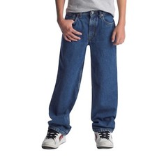NWT Levis Boys 550 Relaxed Fit Tapered Leg Medium Wash Jeans MSRP 40 Sz 12 Slim