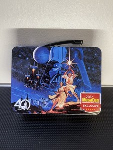 STAR WARS NEW HOPE 40TH ANNIVERSARY 2017 MegaCon Exclusive Metal Lunchbox
