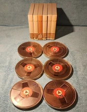 SALE! BASF lot of 6 used 5 Inch Tapes