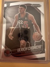 2024-25 Panini Prizm Black - Ulrich Chomche #236 (RC)