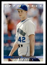 1993 Upper Deck Kerry Woodson Seattle Mariners #388
