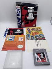 Hunt for the Red October (Nintendo GameBoy) - CIB Complete  w/ Reg Card & Insert