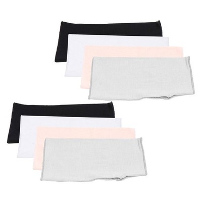 8 Pairs Reusable Fingerless Sun Protective Gloves for Women with Enhanced Grip