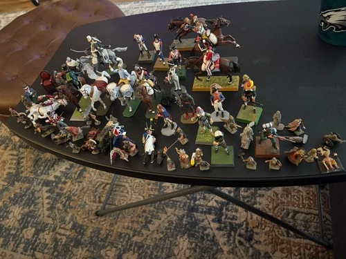 Lot Medieval Knights and Horses Action Figure Vintage Toys