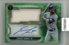 2020 Topps Triple Threads Lourdes Gurriel Jr. Single Jumbo Relic Auto /249