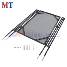 Pool Fence Gate 4Ft x 2.5Ft Swimming Pool Fence in Ground Pool Safety Fencing