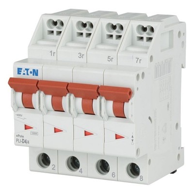 Eaton Leitungsschutzschalter PLI-D4/4 LS-Schalter Schütz