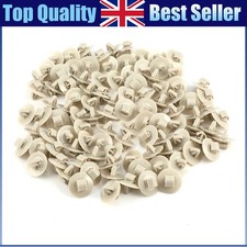 100pcs Side Moulding Door Trim Clips For Vauxhall Vivaro Panel Plastic Plastic