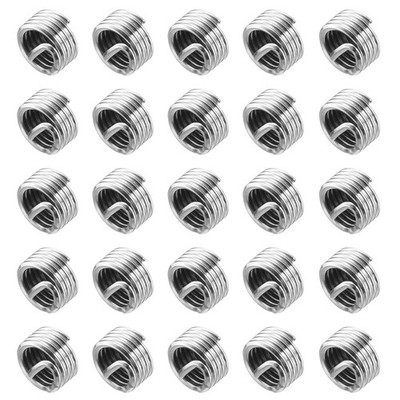 Für Wire Thread Inserts 50er Pack 10-32 UNF 1D Helical Reparaturgewindehülse