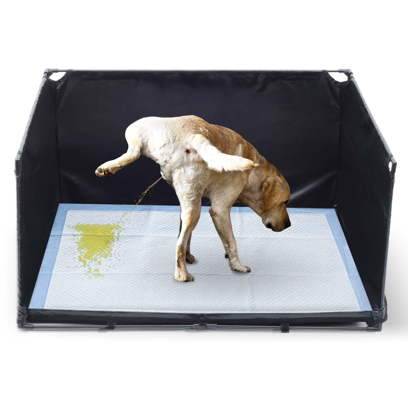 Indoor For Medium Dogs,pee Pad Holder With High Walls(34.64"