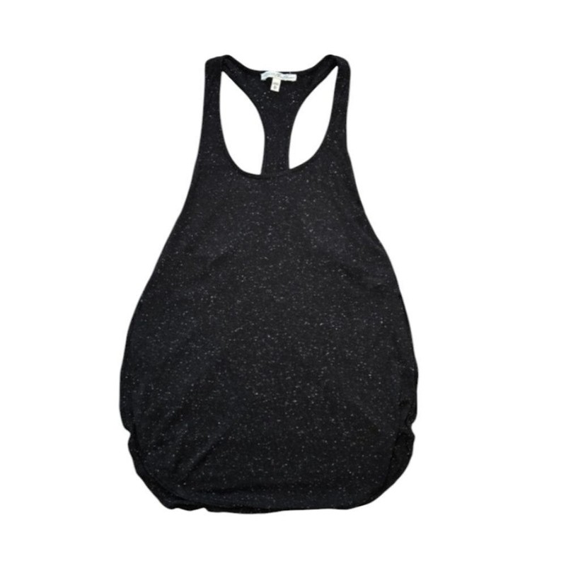 Express One Eleven Tank - Speckled Black Sz XS