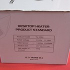 Desktop PTC Ceramic Heater 1000W 110V Touch Control Quiet White YU-1902 — photo 6
