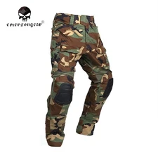 Emersongear G3 Combat Pants Army Airsoft Regular Tactical Duty Trousers Woodland