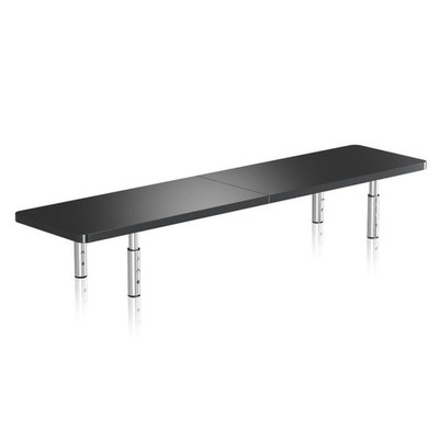 Dual Monitor Stand Riser,Large Monitor Laptop Stand Riser 3 Adjustable Height...