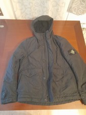 JACKE JACKET STONE ISLAND OFFICIAL ! SCHWARZE GEPOLSTERTE KAPUZE BLACK ULTRAS M