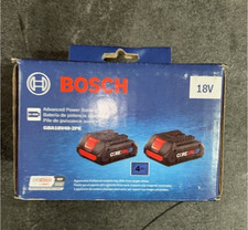 Bosch GBA18V40-2PK Professional Core 18V 4Ah Advanced Power Batteries 2-Pack