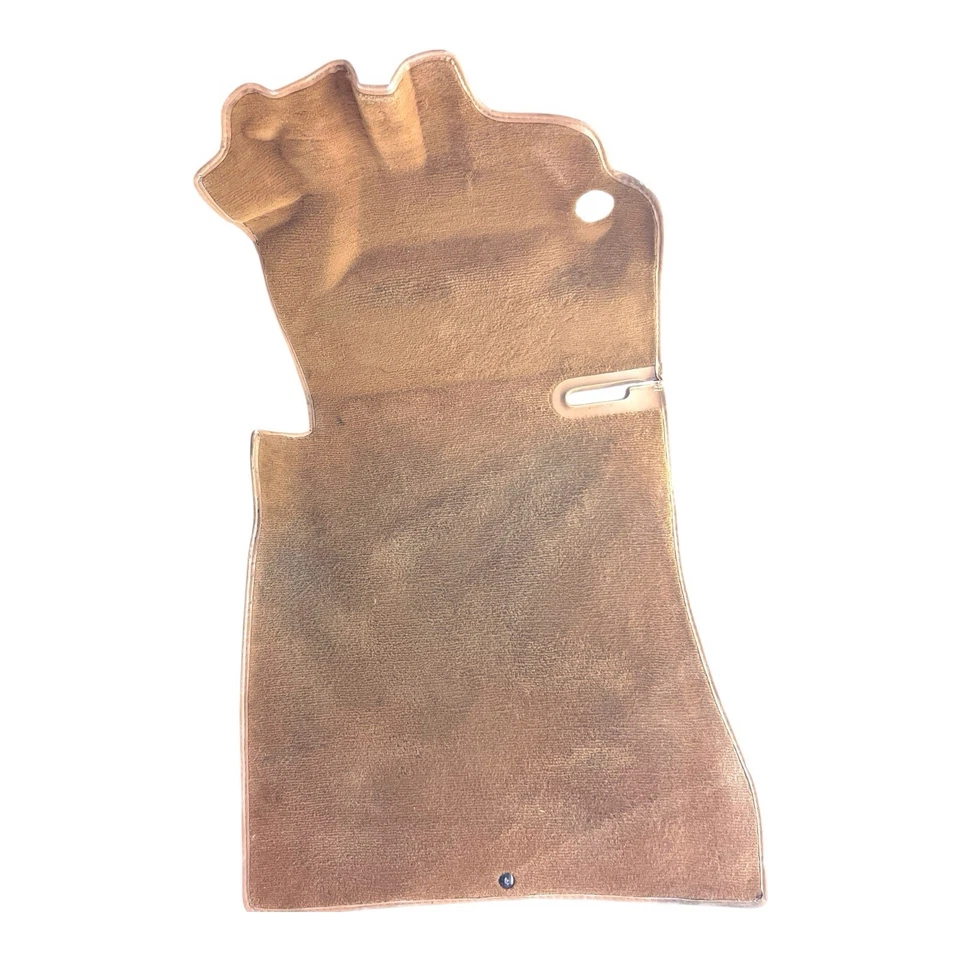 81-91 Mercedes Benz W126 Gen1 Gen2 Palomino Color Front Carpet L&R 560SEL 300SE - Image 4 of 4