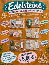 Edelstein-Set: Rosenquarz, Aventurin, Labradorit, Mondstein, Bergkristall