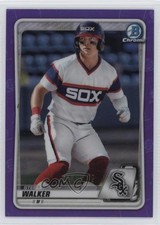 2020 Bowman Chrome Prospects Mega Box Purple Mojo Refractor Steele Walker 0x8e