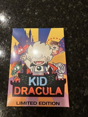 KID DRACULA Limited Edition Box Set #125 Of 200, CIB SEALED, NES NINTENDO, RARE!