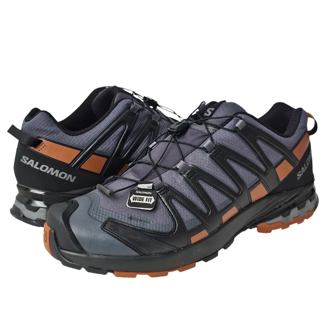 Salomon (Men's 11 Wide) XA Pro 3D V8 GTX Hiking Trail Shoes Ebony