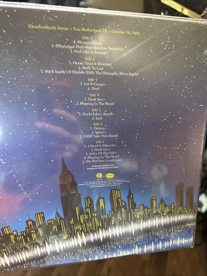 GRATEFUL DEAD NIGHTFALL OF DIAMONDS 4 LP VINYL NEW SEALED RECORD STORE DAY - Image 3 of 3