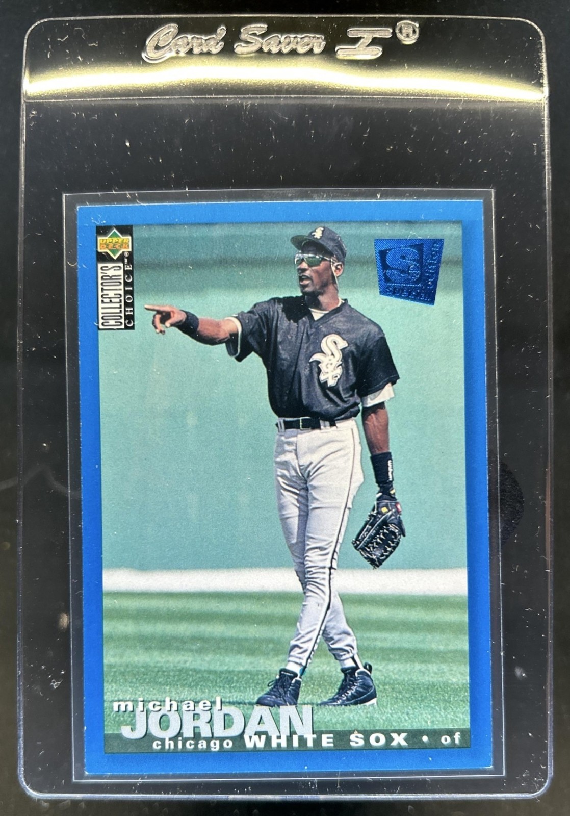 1995 Upper Deck Collector's Choice SE Michael Jordan Blue #238 White Sox