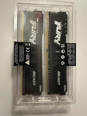Kingston FURY Beast 64GB (2 x 32GB) PC4-25600 (DDR4-3200) UDIMM