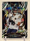 2025 Panini Select Football Caleb Williams Concourse Zebra **Case Hit** SSP