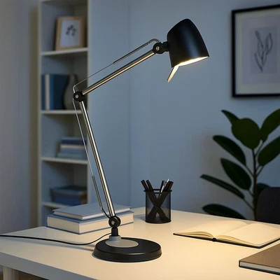 Tischlampe Wandleuchte Klemm Gelenklampe Touch 4 Stufen verstellbar LED H 70 cm - Bild 1 von 4