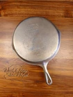 Wagner Ware Sidney -O- 1401C Cast Iron Double Skillet Top Griddle Nickel Plated