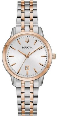 Bulova 98M137 Armbanduhr Damenuhr 31 mm Quarz Edelstahl 9T13-00V B-Ware