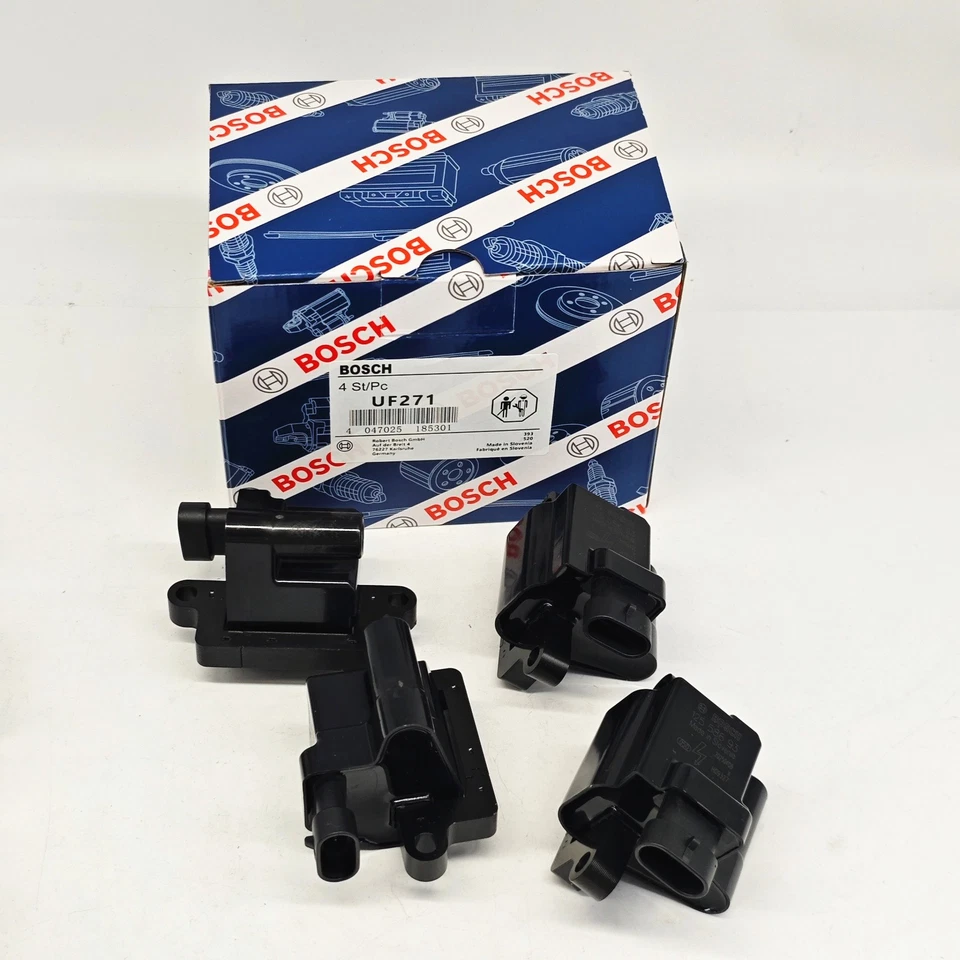 8PCS Square High Ignition Coils For Chevy GMC 4.8L 5.3L 6.0L UF271 D581 12558693 - Imagem 2 de 4