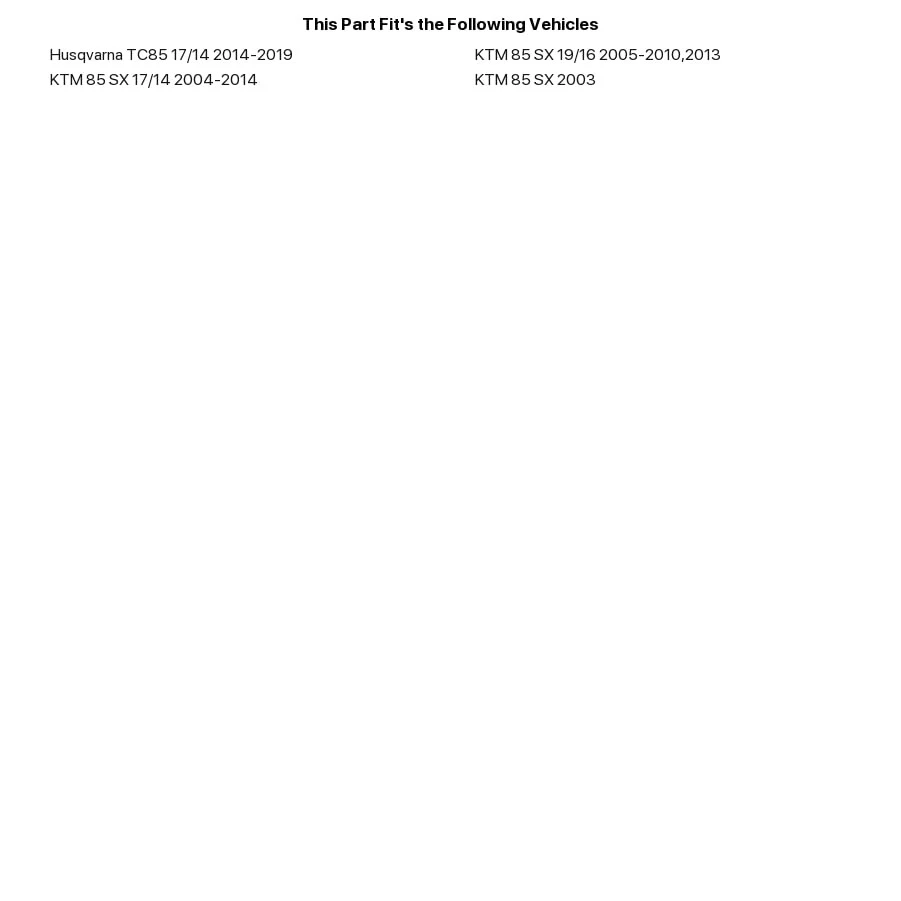 Pro X 01.6105.B Prox Piston Kit KTM85Sx '03-11 — 第 2/3 张图片