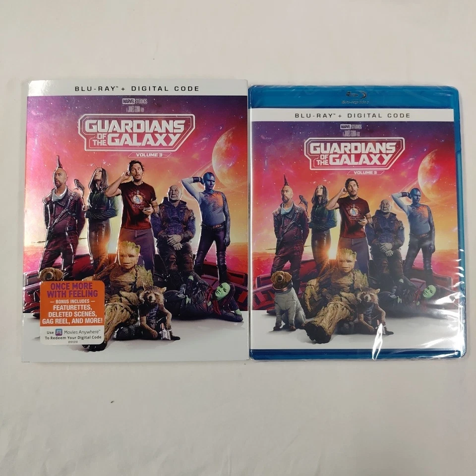 Guardians of the Galaxy Vol. 3 (Blu-ray, 2023) Marvel Superhero Brand NEW Sealed - Image 2 of 4