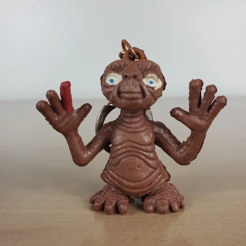 ET The Extra Terrestrial 2" Figure Keychain Vintage 