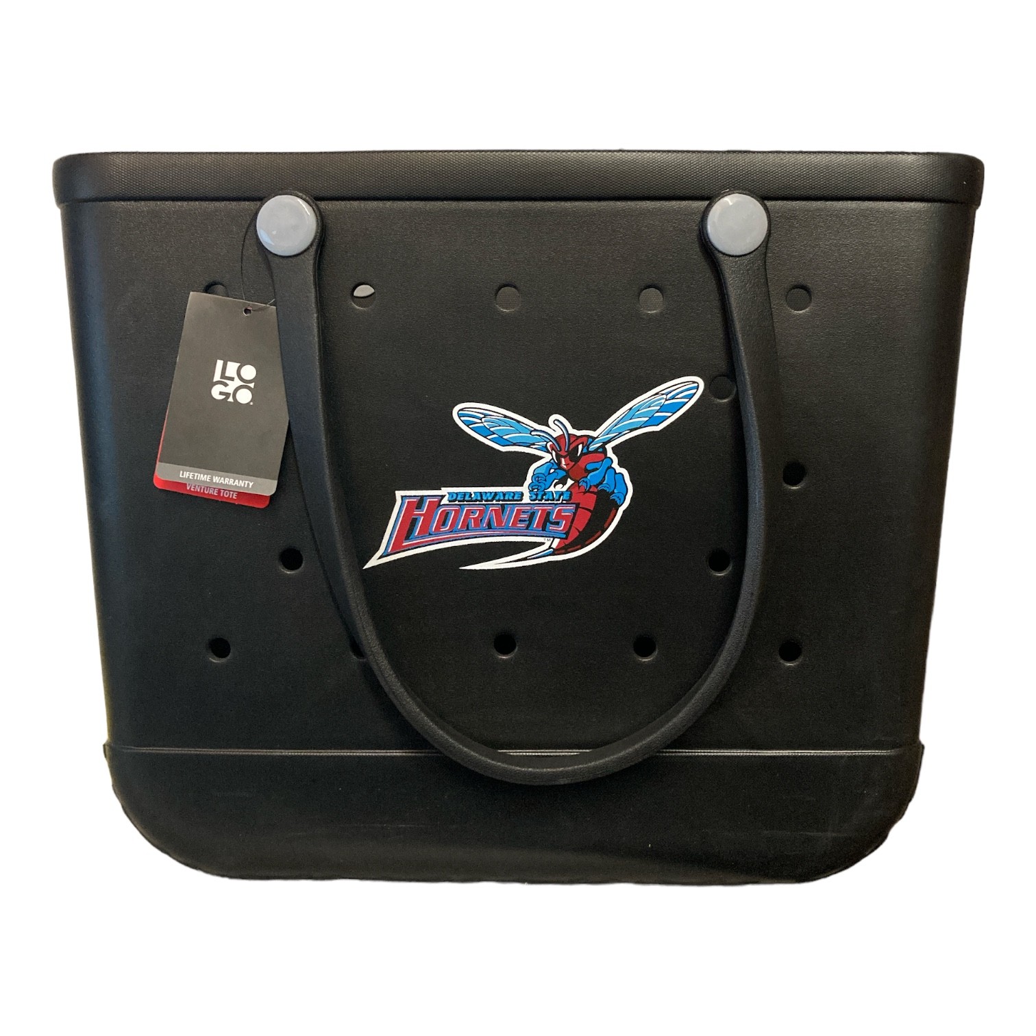 Сумка-тоут Logo Brands Oversized Team Logo Venture Tote Bag Delaware State Hornets 13190₽