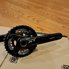 Shimano Deore XT FC-M785 Crankset 175mm 38-24T MTB components Used Japan