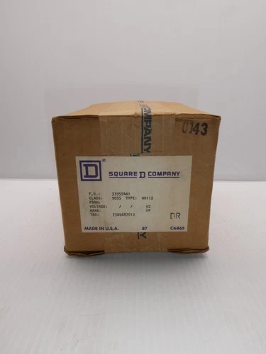 Square D 9055-N0112 Ser: A/ Instantaneous Magnetic Relay