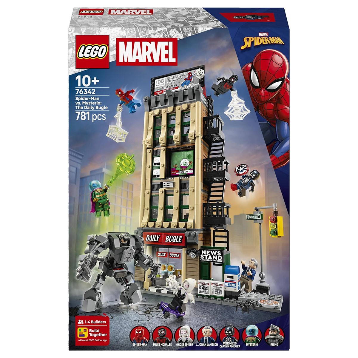 LEGO Marvel Spider-Man vs. Mysterio: The Daily Bugle 76342 - Image 4