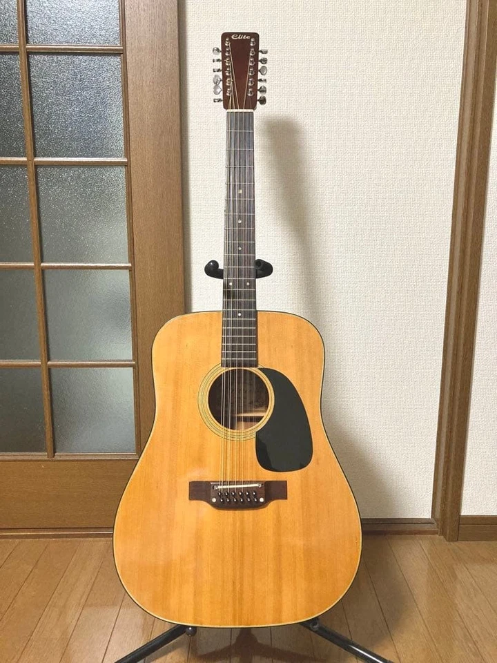 Takamine Elite WG25 12-String Acoustic Guitar Japan Vintage Rare - Image 3 of 4