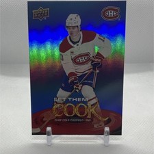 Upper Deck 2025-26 Series 2 Let Them Cook Cole Caufield Montreal LTC-7