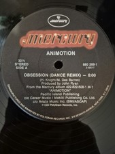 ANIMOTION - OBSESSION 1984 MERCURY RECORDS DA...