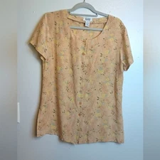 Sostanza Woman's Silk Blouse Vintage Medium