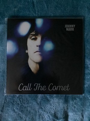 Johnny Marr - Call The Comet 12'' Silver Vinyl LP & Signed Print  Played Once