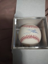 Jim Thome Autographed Baseball OMLB Cleveland Indians Philadelphia Phillies Hof