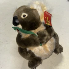 Koala Bear 19" Plush Stuffed Animal Realistic Eucalyptus FAO Schwarz Tag Cute